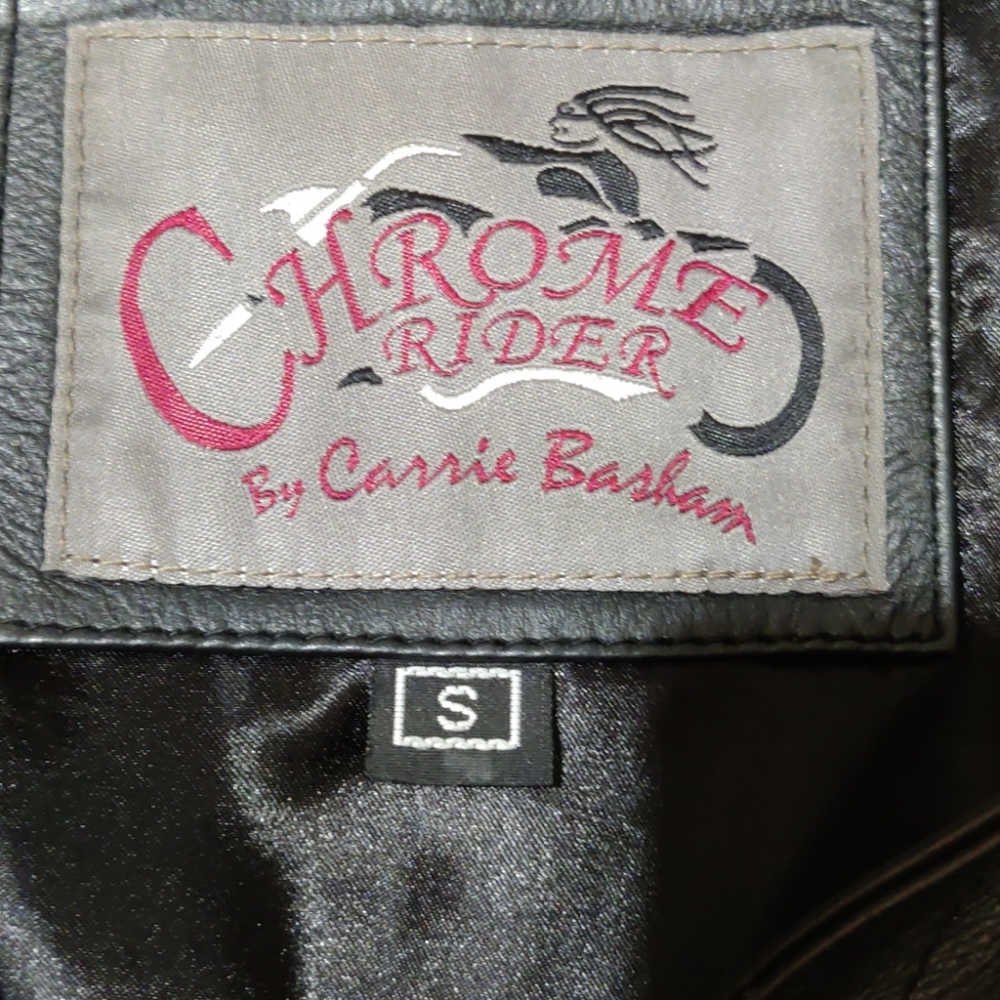 Black leather jacket - Picture 5 of 8